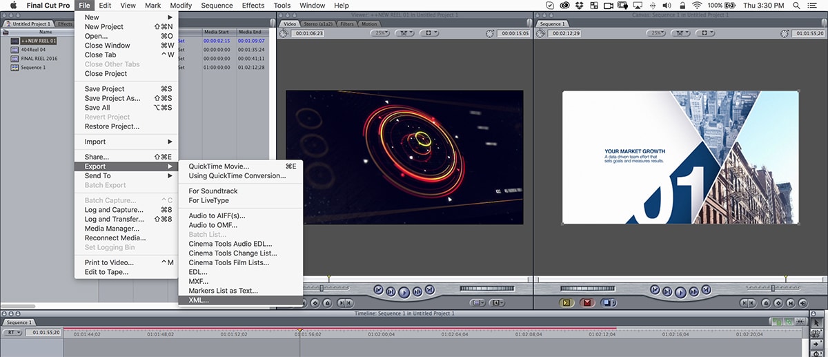 Final Cut Pro 7 XML