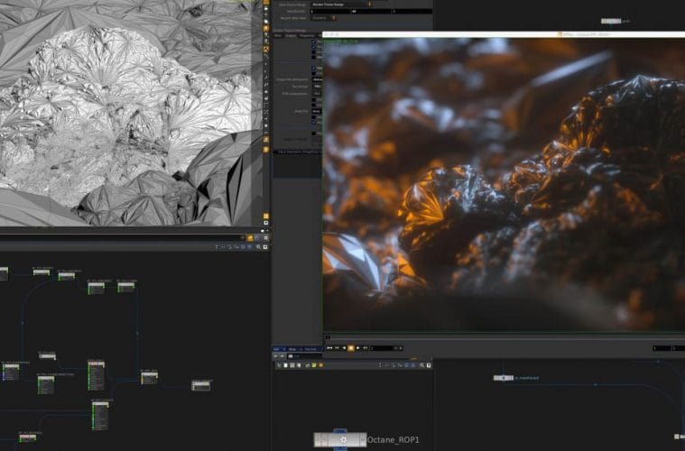 Introdução ao SideFX Houdini: A interface