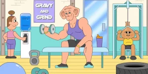 Kyle Platts transforma a cultura influenciadora em um pesadelo hilário em 2D