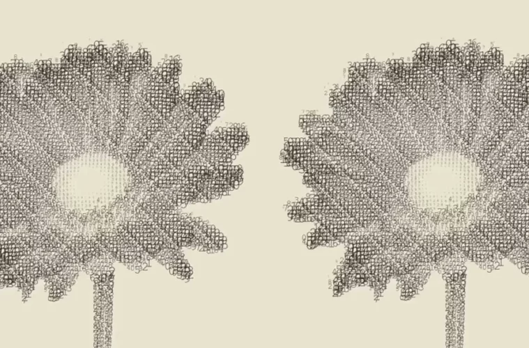 Rob Farmer e suas Flores de Dados e Jardins Glitchados